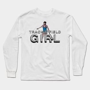 Track and Field Girl Long Sleeve T-Shirt